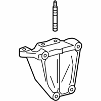 OEM 2017 Lexus NX300h Engine Mount Torque Strut - 1231536010