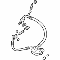 OEM Cadillac XT5 Discharge & Liquid Hose Assembly - 84153134