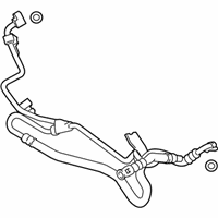 OEM BMW 540i Dynamic Drive Return Pipe - 32-41-6-791-633