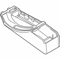 OEM 2006 BMW 330Ci Console, Centre Arm Rest - 51-16-8-248-496