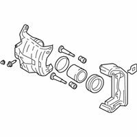 OEM 2005 Infiniti G35 CALIPER Assembly-Front LH, W/O Pads Or SHIMS - 41011-CM40A