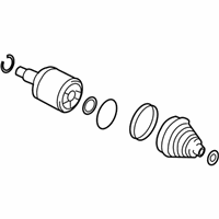 OEM 2015 Kia Optima Joint Kit-Front Axle Differential - 495823S201