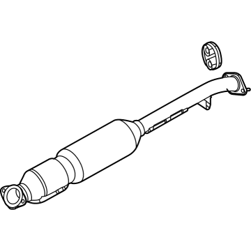 OEM 2020 Hyundai Sonata Center Muffler Complete - 28600-L0800