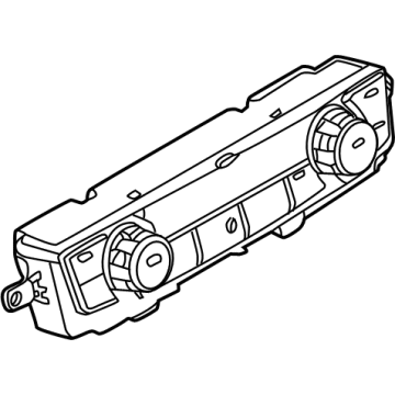 OEM Nissan Frontier CONTROLLER ASSY-AIR CONDITINER - 27500-EZ10C