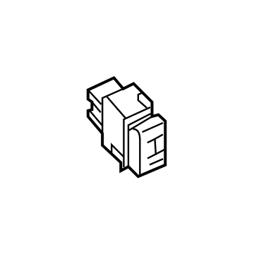 OEM 2022 Nissan Frontier SWITCH ASSY-HAZARD - 25290-9BU0A