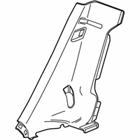 OEM 2014 Chevrolet Sonic Lock Pillar Trim - 95194154