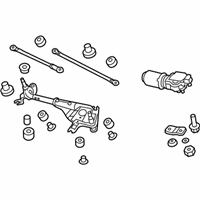 OEM Acura TSX Wiper Assembly, Windshield - 76500-TL0-305