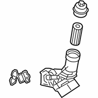 OEM Toyota Oil Filter Housing - 15670-WAA02