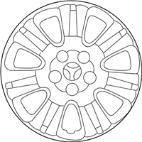 OEM Toyota Solara Wheel Cover - 42621-AA120