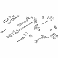 OEM 2002 Chevrolet Blazer Column Asm, Steering - 26094741