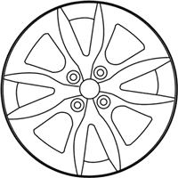 OEM 2017 Nissan Versa Note Wheel-Aluminum - 40300-9ME1A