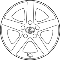 OEM Lexus CT200h Cap Sub-Assembly, Wheel - 42602-76010