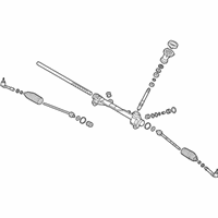 OEM Hyundai Venue Gear Assembly-Steering - 56500-K2100