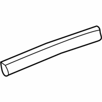OEM Lincoln Town Car Belt Weatherstrip - 1W1Z-5425596-BA