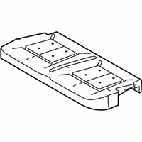 OEM Ford F-350 Super Duty Seat Cushion Pad - BC3Z-2663841-B
