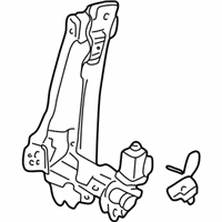 OEM 2002 Ford Explorer Regulator Assembly - 6L2Z-7827000-BA