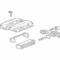 OEM 2017 Cadillac XTS Cooler Assembly - 12661212