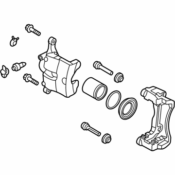 OEM 2022 Hyundai Sonata CALIPER Kit-Brake, LH - 58180-L0A00