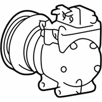 OEM Kia Optima Reman Compressor Assembly - 9770138071RU