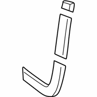 OEM Pontiac Seal, Front Side Door Opening Frame LH - 12364479