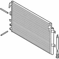 OEM 2019 Lincoln Nautilus Condenser - F2GZ-19712-F