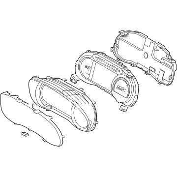 OEM 2020 Kia Niro EV Cluster Assembly-INSTRUM - 94021Q4030