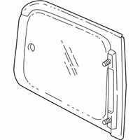 OEM Oldsmobile Silhouette Window Asm, Body Side Rear <Use 1C4J 2200A> - 12457560