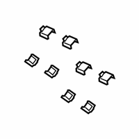 OEM 2022 Ram 2500 Spring-Disc Brake Pad - 68456059AA