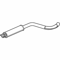 OEM 2016 Buick Cascada Muffler & Pipe - 13423330