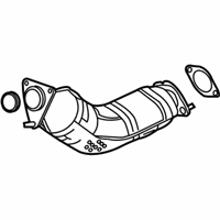 OEM 2014 Infiniti QX70 Three Way Catalytic Converter - B08B2-3WY0B