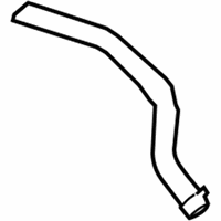 OEM 2007 Chrysler Pacifica Hose-COOLANT Overflow - 4809439AB