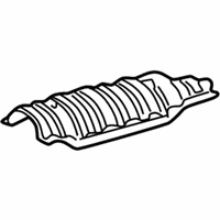 OEM 2004 Scion xB Heat Shield - 58153-52050