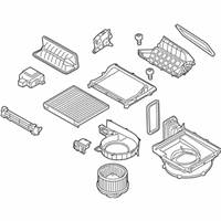 OEM 2016 Hyundai Genesis Blower Unit - 97100-B1200