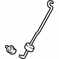 OEM Ford E-350 Club Wagon Support Rod - F7UZ-16826-AC