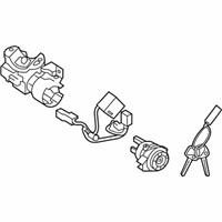 OEM Kia Key Sub Set-Steering Locking - 819002TB00