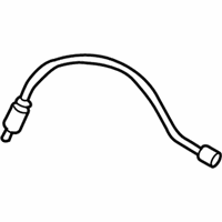 OEM BMW 760i Rear Oxygen O2 Sensor, Grey - 11-78-7-512-973