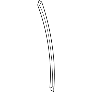 OEM 2022 BMW M8 Gran Coupe BRIDGE, SIDE WINDOW, REAR LE - 51-35-7-435-449