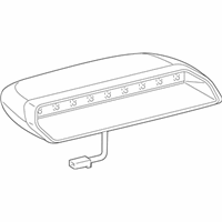 OEM Lexus GS300 Lamp Set, Stop Center - 81006-30011-A0