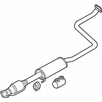 OEM Hyundai Elantra GT Center Muffler Complete - 28600-G3410