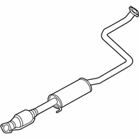OEM Hyundai Elantra GT Center Muffler Assembly - 28650-G3410