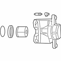 OEM 2018 Dodge Challenger CALIPER-Disc Brake - 68144242AA
