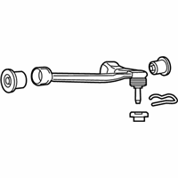 OEM 2017 Lexus GS350 Front Suspension Upper Control Arm Assembly Right - 48610-39185