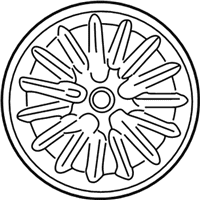 OEM Chrysler LHS Wheel-Aluminum - 1SZ58PAKAA