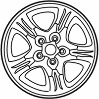 OEM Chrysler LHS Wheel-Alloy - LG30PAK