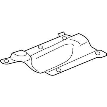 OEM 2019 GMC Sierra 2500 HD Heat Shield - 12645915