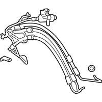 OEM 2017 BMW 650i xDrive Dynamic Drive Expansion Hose - 32-41-6-853-949