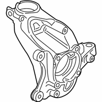 OEM 2016 BMW X1 Steering Knuckle, Right - 31-21-6-876-854
