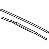 OEM 2012 Hyundai Genesis Coupe WIPER Blade 24 - 99H09-AKA24-C