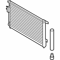 OEM Hyundai Santa Fe Condenser Assembly-Cooler - 97606-S2000