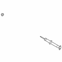 OEM 2008 Cadillac CTS Shock - 19168819